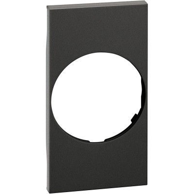 Placa priza standard german 2M Living Now Bticino negru KG04 foto