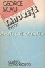 Tandrete - George Sovu, Roman Cartea Romaneasca, 1986, 320 pagini