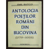 Emil Satco dedicație - Antologia poeților rom&acirc;ni din Bucovina 1775-2002