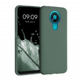 Cumpara ieftin Husa pentru Nokia 3.4, Silicon, Verde, 53495.166