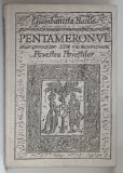 PENTAMERONUL , POVESTEA POVESTILOR de GIAMBATTISTA BASILE