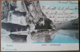 Carte postala, Orsova, Cazane, perioada interbelica