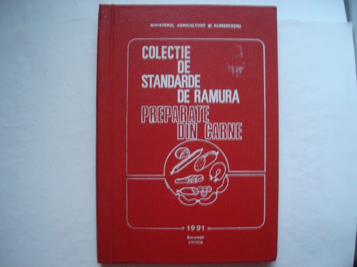 Colectie de standarde de ramura preparate din carne