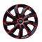 Set 4 capace roti Extra Stig Red R17 pentru gama auto Ford