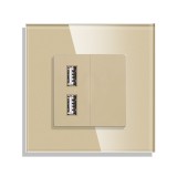 Cumpara ieftin Priza USB cu Rama din Sticla LUXION SmartElectro IntelligentHouse