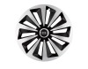 Set 4 capace roti Fox Gri-Negru R15 pentru gama auto Audi, Autohelix MSA