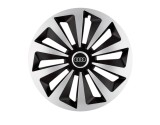 Cumpara ieftin Set 4 capace roti Fox Gri-Negru R16 pentru gama auto Audi, Autohelix MSA