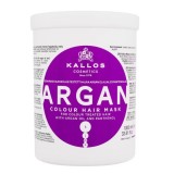 Masca pentru par vopsit, Kallos cu ulei de Argan, 1000 ml