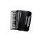 Acordeon Parrot 1309 80 basi negru