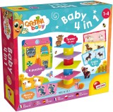 Joc de logica 4 in 1 - Animalute jucause PlayLearn Toys, LISCIANI