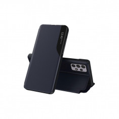 Husa Flip pentru Samsung Galaxy A52 4G / A52 5G / A52s 5G Techsuit eFold Series Albastru
