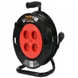Derulator tambur 4 prize, 50m ,3x1.5mm2