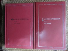 Anna Karenina Vol. 1+2 - Lev Tolstoi, Roman clasic IN TIPLA