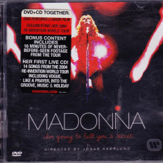 CD + DVD Pop: Madonna – I'm Going To Tell You A Secret ( 2 discuri originale )