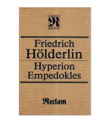 Friedrich Holderlin - Hyperion Empedokles - 105898 foto