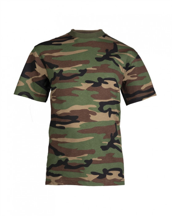 Tricou copii Mil-Tec Woodland XS