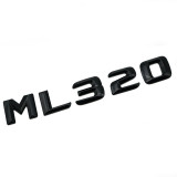 Emblema ML 320 Negru, pentru spate portbagaj Mercedes, Mercedes-benz
