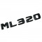 Emblema ML 320 Negru, pentru spate portbagaj Mercedes