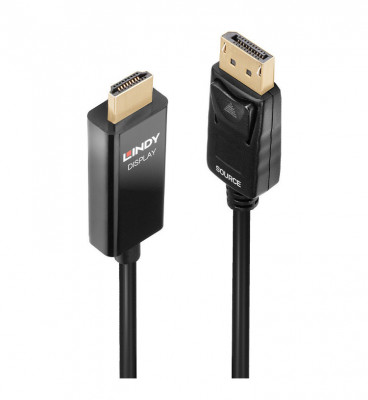 Cablu Lindy 1m DisplayPort la HDMI foto