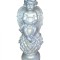 Statueta decorativa, Inger, Argintiu, 39 cm, DVAN0701G