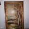 TABLOU ULEI PE PLACAJ - VIRGIL; SIMIONESCU -SEMNAT V SIMIONESCU 1939 -75 X 45 CN