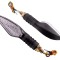 Set 2 semnalizari universale MRT-090, LED (18 leduri), culoare negru, (E-mark) Cod Produs: MX_NEW KRZTNL006