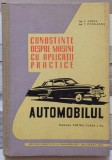 Automobilul, cunostinte despre masini cu aplicatii practice// manual pentru clasa a X-a