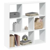 VidaXL Bibliotecă/separator cameră alb 102x29x103,5 cm lemn prelucrat