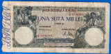 (77) BANCNOTA ROMANIA - 100.000 LEI 1946 (20 DECEMBRIE 1946), FILIGRAN ORIZONTAL
