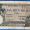 (77) BANCNOTA ROMANIA - 100.000 LEI 1946 (20 DECEMBRIE 1946), FILIGRAN ORIZONTAL