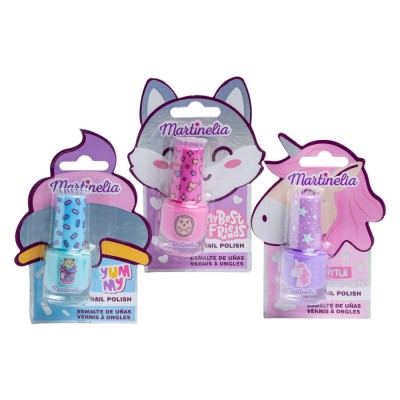 Lac de unghii World, Set de 3 bucati, 35075, Martinelia 4ml foto