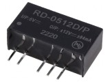 Convertor DC/DC 2W 5V la 12V și -12V