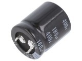 Condensator Electrolitic NICHICON SNAP-IN 180uF 400V &Oslash;25x30mm LGN2G181MELA30