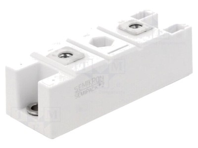 Diodă SEMIKRON DANFOSS SKKE 301F12 1,2kV 300A SEMIPACK2 A54 450A foto