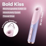 Stimulator Clitoridian Cu Air Pulse Bold Kiss, Roz, Satisfyer