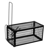 Capcana rozatoare metalica, Neagra, 23x11x11cm