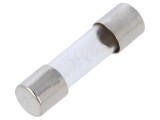 Siguranţă ardere rapidă 10A 125VAC 5x20mm alamă
