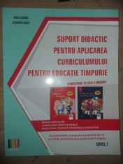 Suport didactic pentru aplicarea curriculumului pentru educatie timpurie Nivel 1- Mirela Tabirca, Alexandra Manea