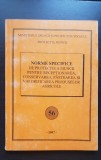 Norme de protecție a muncii recepționarea, conservarea produselor agricole