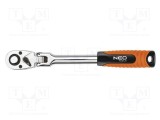 Clichet 1/2 cu articulație și comutator 285mm 72 dinți NEO TOOLS