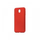 Carcasa Samsung Galaxy J3 (2017) Meleovo Metallic Slim 360 Red (culoare metalizata fina)