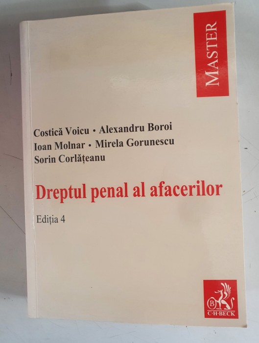 Dreptul penal al afacerilor - Costica Voicu , Alexandru Boroi