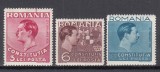 ROMANIA 1938 LP 124 CONSTITUTIA SERIE MNH
