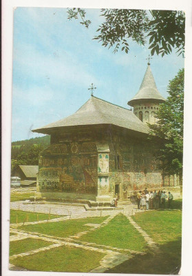 RF20 -Carte Postala- Biserica Voronet, circulata 1967 foto