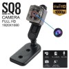 Mini camera Full HD SQ8 cu senzor de miscare si stabilizator imagine, Oem