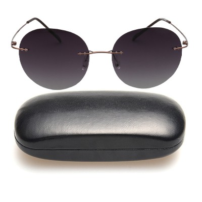 Ochelari soare cu toc, polarizati, violet, 53x17x140mm foto