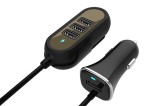 INCARCATOR AUTO 4XUSB 5.8A (2.4A FATA SI 3.4A SPATE) CU EXTENSIE 1.4M, Mega Drive