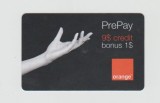 bnk card Romania - Orange - Open Palm Side 9 + 1 $ - Col:RO-ORA-REF-0006-0412?