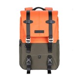 Rucsac pentru camere foto K&amp;F Concept Portocaliu waterproof pentru calatorii sau hiking KF13.087AV1