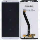 Huawei Honor 7A Modul display LCD + Digitizer alb
